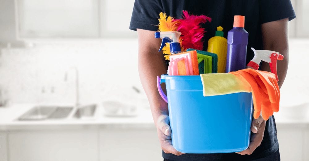 9 Things You’ll Need For Your First Home Cleaning Supplies Image