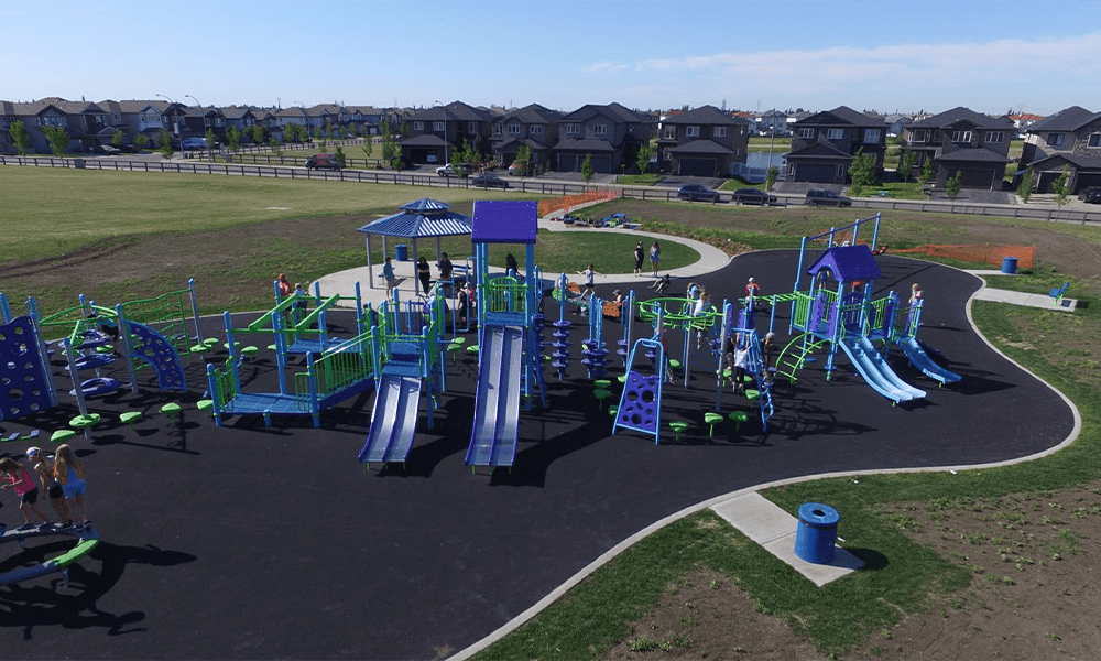 Edmonton Community Spotlight: Schonsee in Northeast Edmonton Playground Image