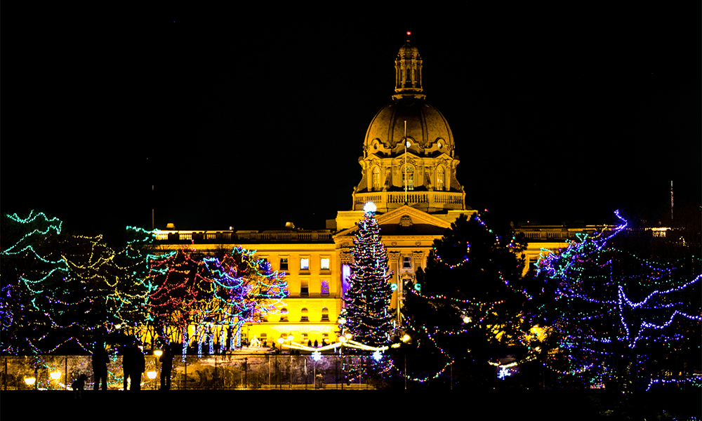 Christmas 2021: Fun and Festive Events Happening Around Edmonton Legislature Image