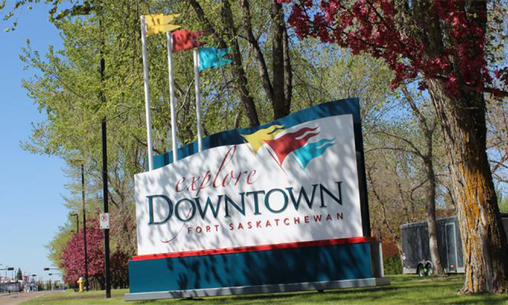 Fort Saskatchewan Sign Image